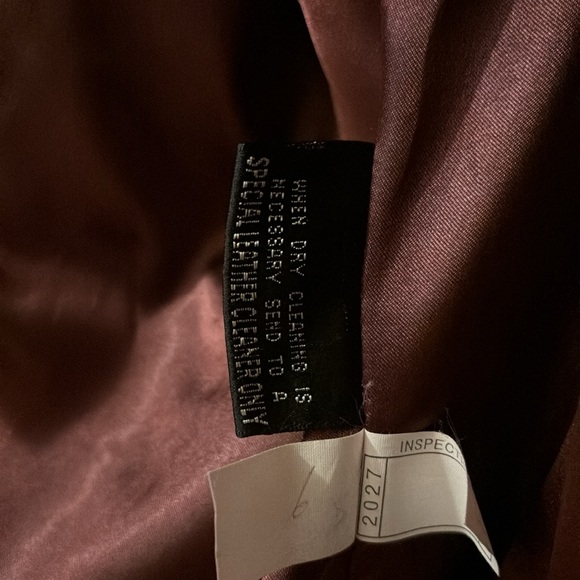 Vintage Wilsons 100% Leather Pelle Studio Snakeskin Blazer Jacket. Size medium - Picture 3 of 6